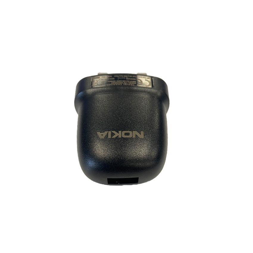 Nokia 5W Charger 050100B5 Black side view