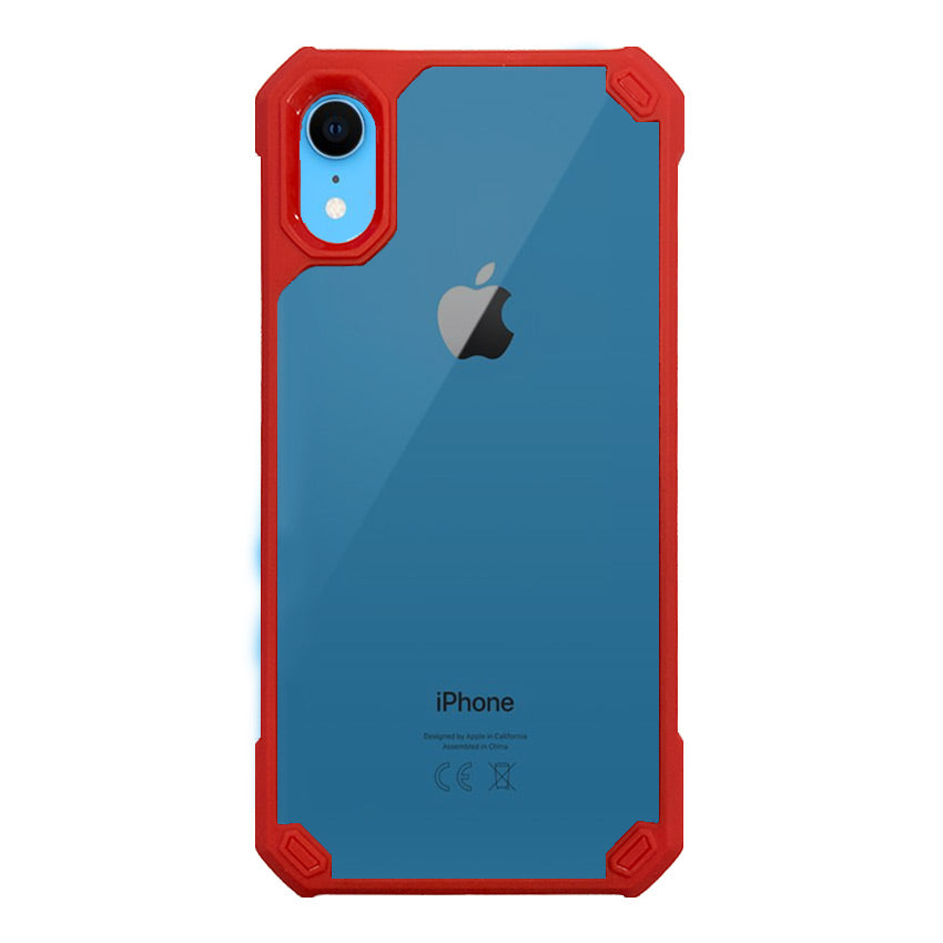 Space Case iPhone XR Red / Clear