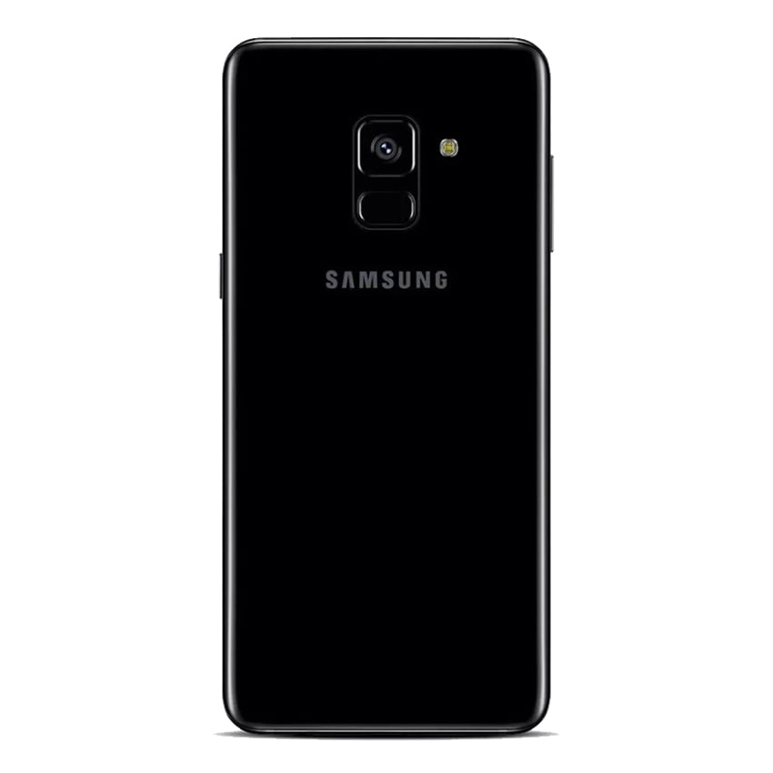 Samsung Galaxy A8 2018 32GB Black Back - Fonez -Keywords : MacBook - Fonez.ie - laptop- Tablet - Sim free - Unlock - Phones - iphone - android - macbook pro - apple macbook- fonez -samsung - samsung book-sale - best price - deal