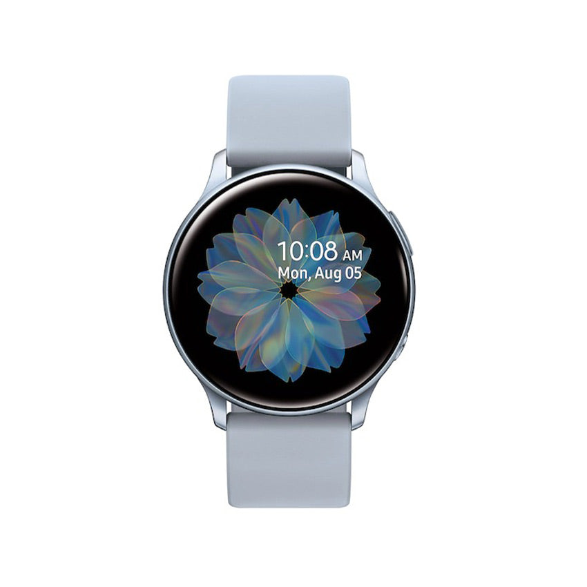 Samsung Galaxy Watch Active 2 40mm 4G silver front view - Fonez