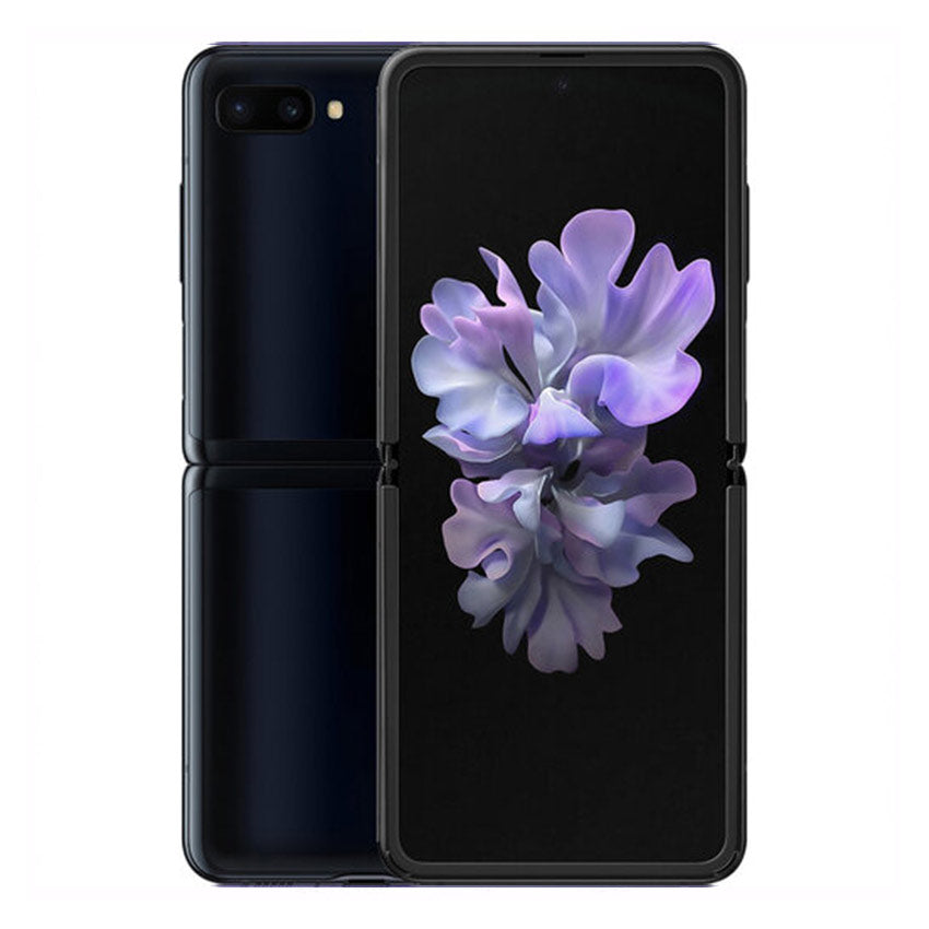 Samsung Galaxy Z Flip Mirror Black - Fonez -Keywords : MacBook - Fonez.ie - laptop- Tablet - Sim free - Unlock - Phones - iphone - android - macbook pro - apple macbook- fonez -samsung - samsung book-sale - best price - deal